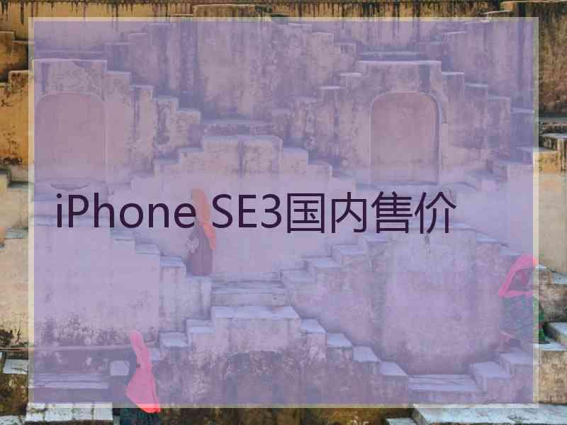 iPhone SE3国内售价 iPhone SE3国内售价