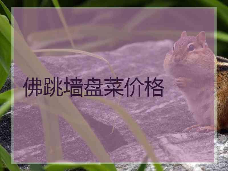 佛跳墙盘菜价格 佛跳墙盘菜价格