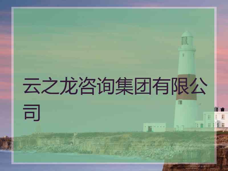 云之龙咨询集团有限公司 云之龙咨询集团有限公司