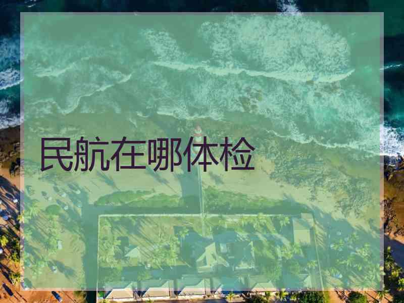 民航在哪体检 民航在哪体检