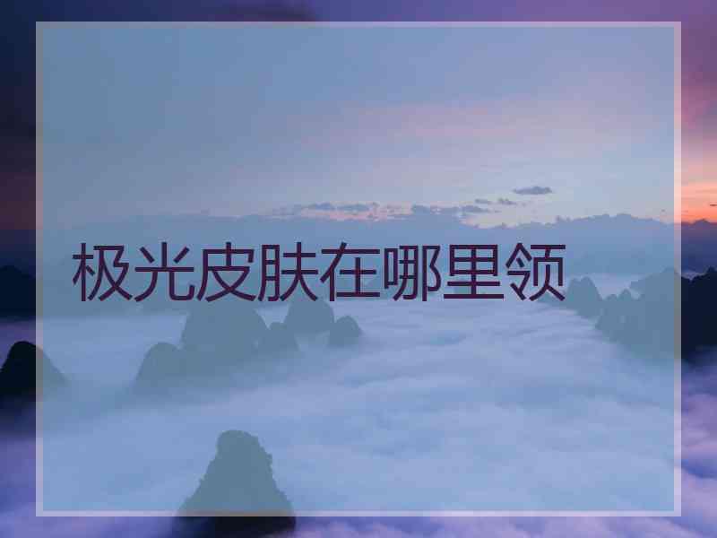 极光皮肤在哪里领 极光皮肤在哪里领