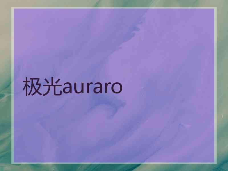 极光auraro 极光auraro