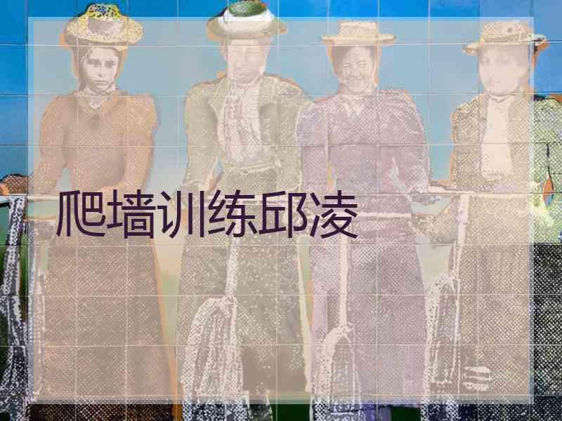 爬墙训练邱凌 爬墙训练邱凌