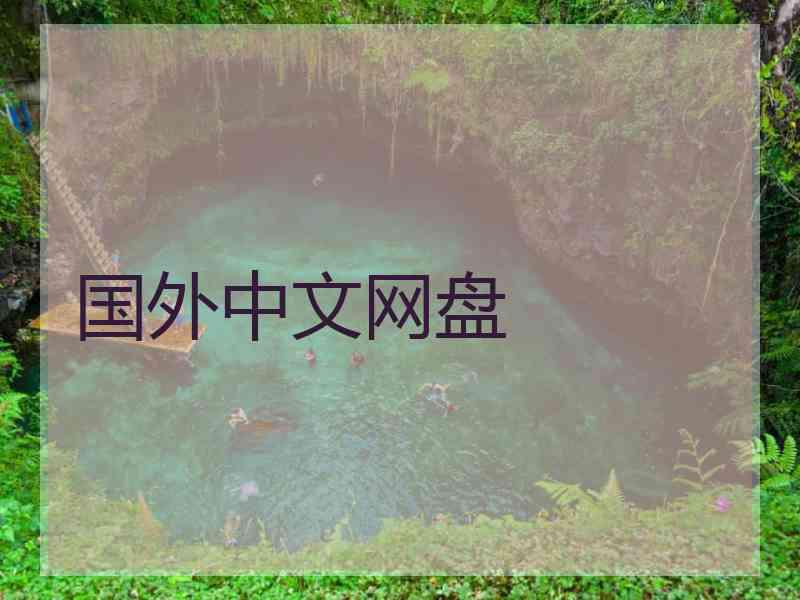 国外中文网盘 国外中文网盘
