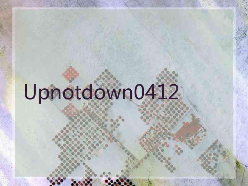 Upnotdown0412 Upnotdown0412