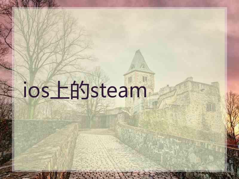ios上的steam ios上的steam