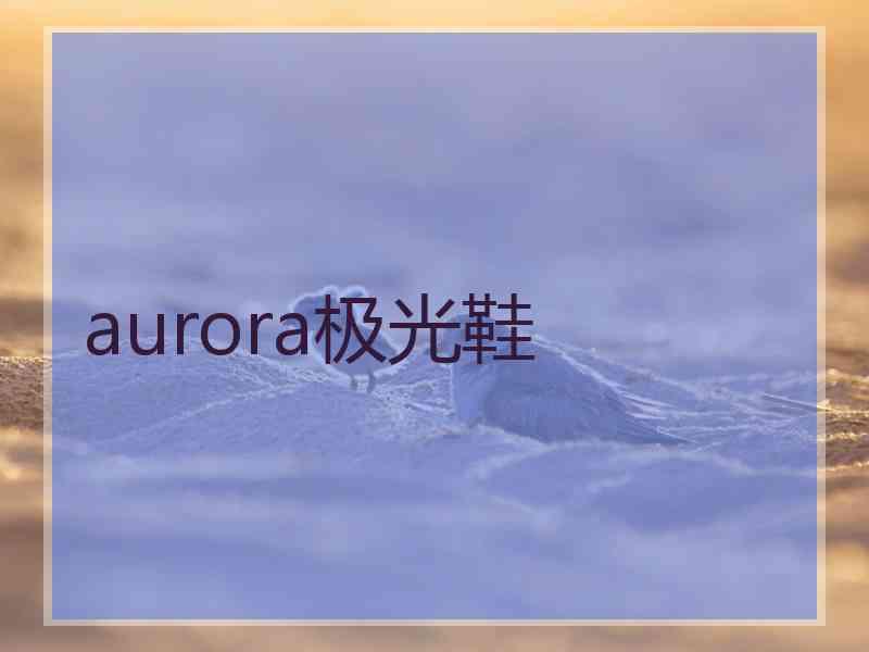 aurora极光鞋 aurora极光鞋