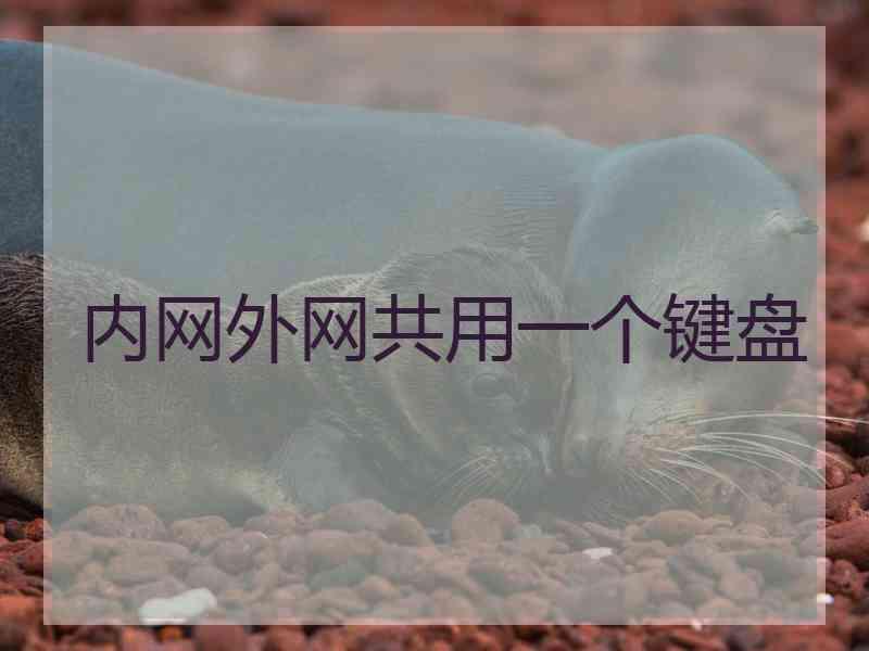 内网外网共用一个键盘 内网外网共用一个键盘