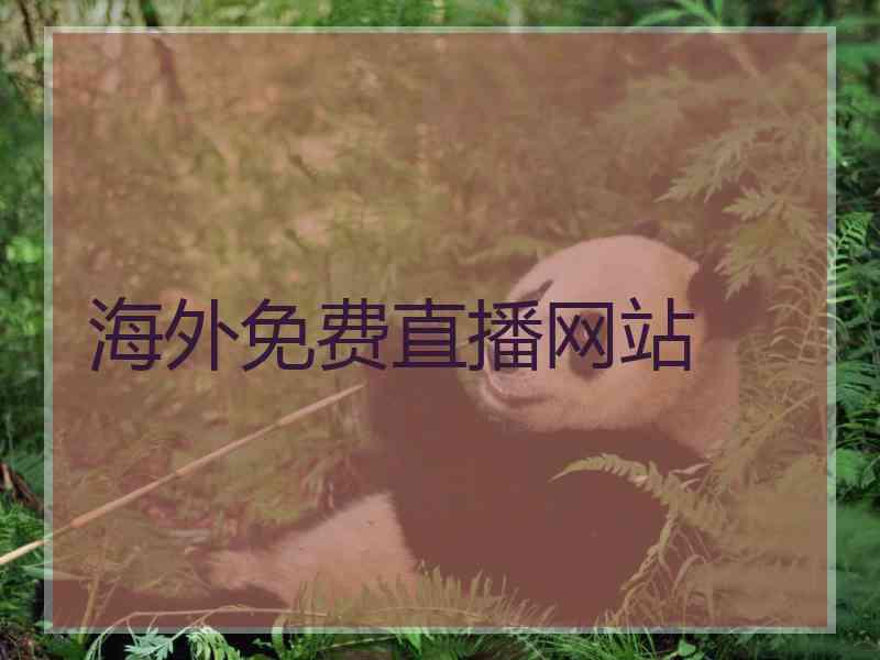 海外免费直播网站 海外免费直播网站