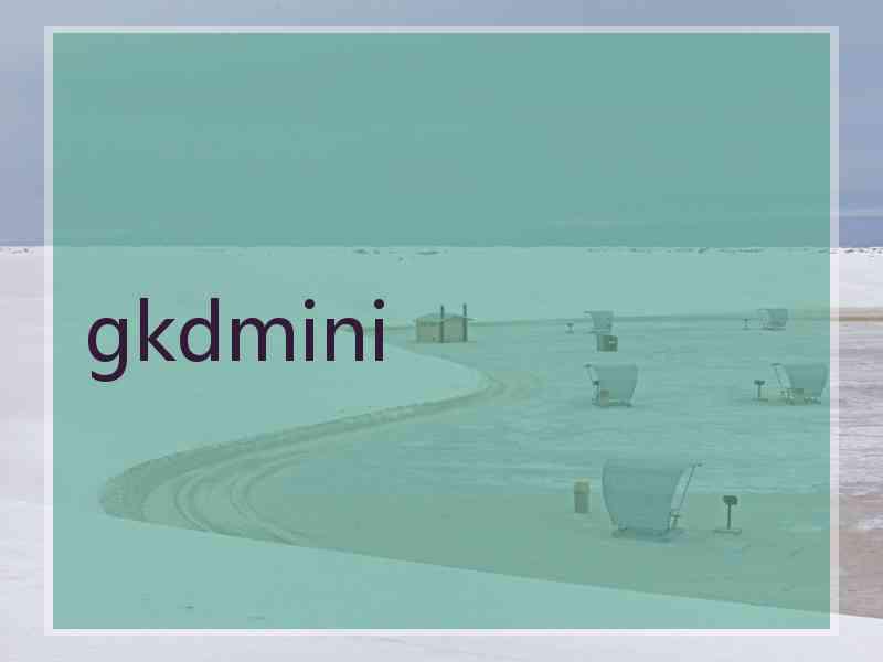 gkdmini gkdmini