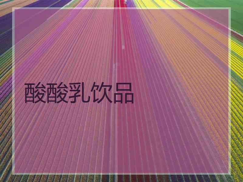 酸酸乳饮品 酸酸乳饮品