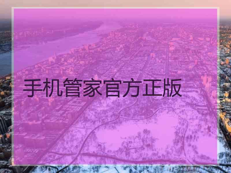 手机管家官方正版 手机管家官方正版