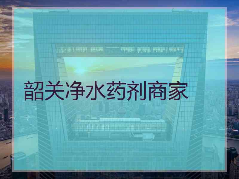 韶关净水药剂商家 韶关净水药剂商家
