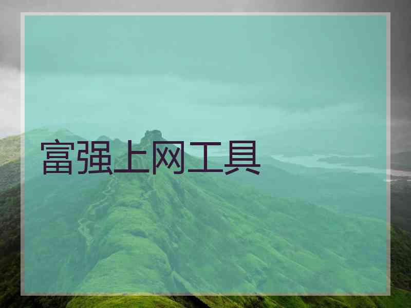 富强上网工具 富强上网工具