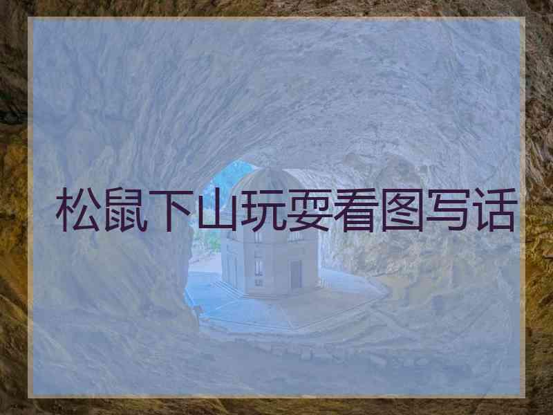 松鼠下山玩耍看图写话 松鼠下山玩耍看图写话