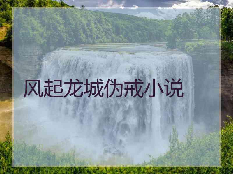 风起龙城伪戒小说 风起龙城伪戒小说