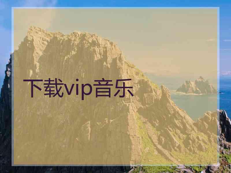 下载vip音乐 下载vip音乐
