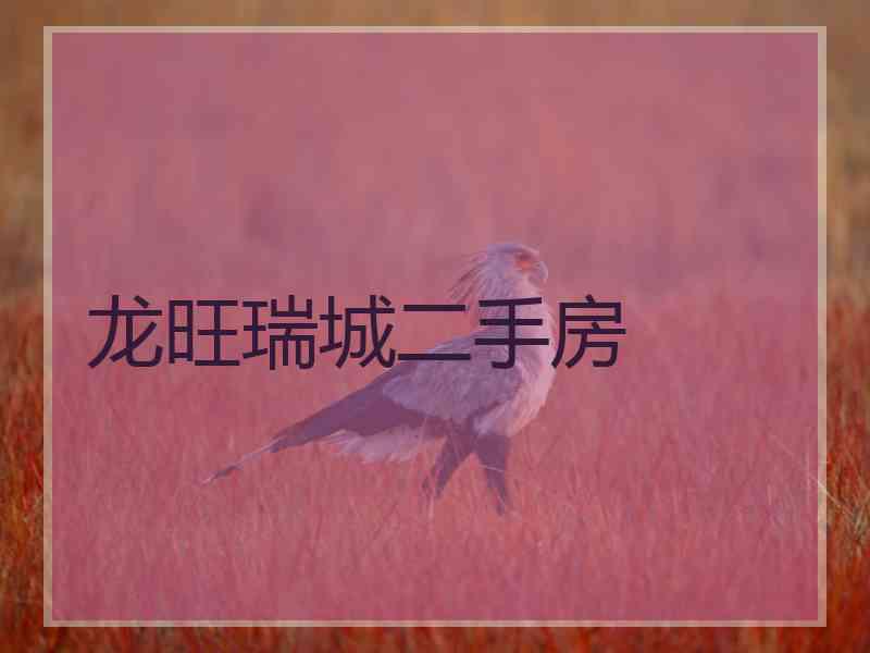 龙旺瑞城二手房 龙旺瑞城二手房