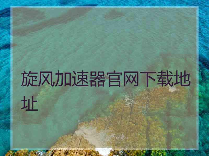 旋风加速器官网下载地址 旋风加速器官网下载地址
