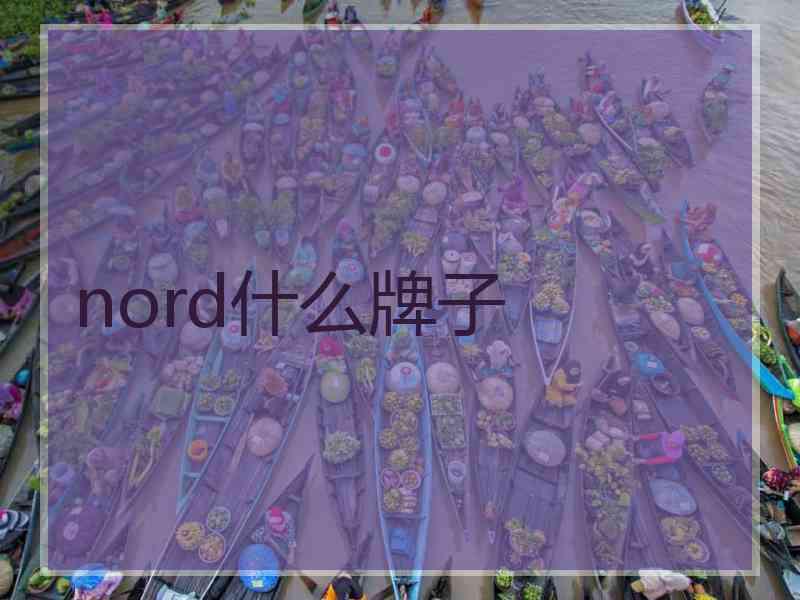 nord什么牌子 nord什么牌子