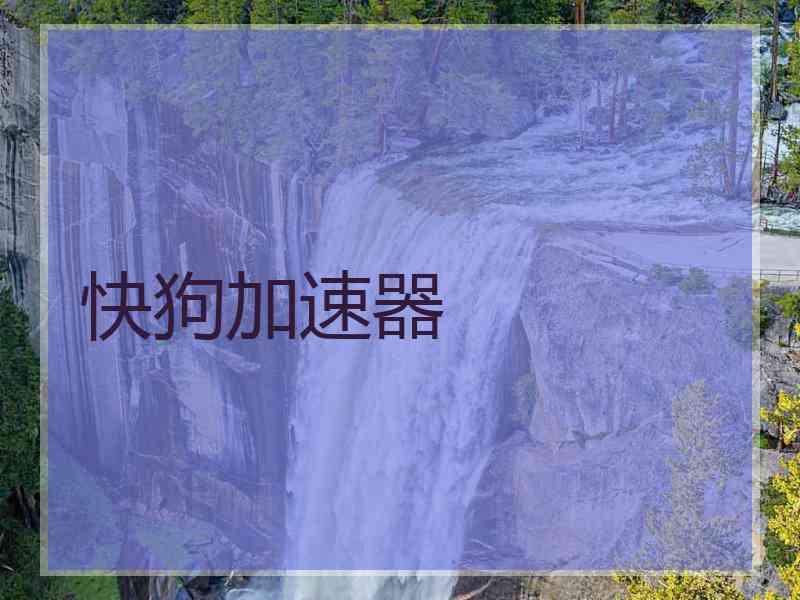 快狗加速器 快狗加速器