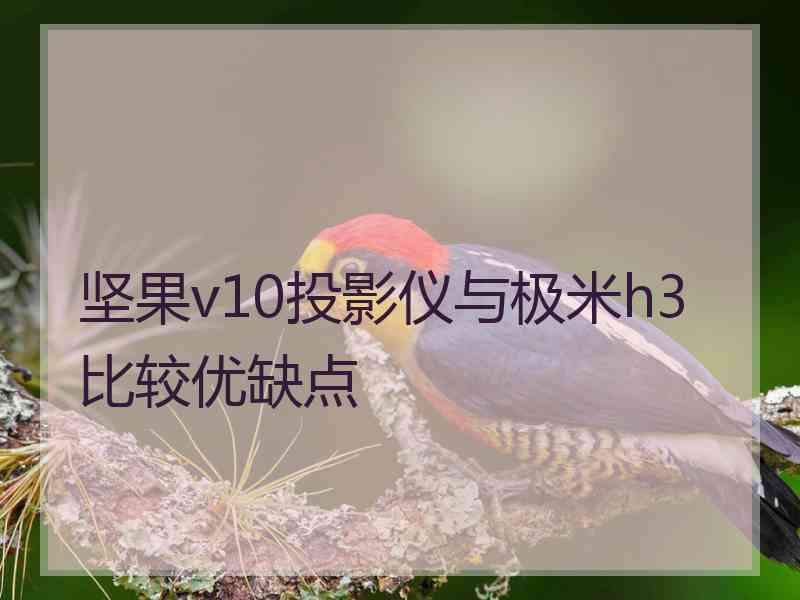 坚果v10投影仪与极米h3比较优缺点 坚果v10投影仪与极米h3比较优缺点