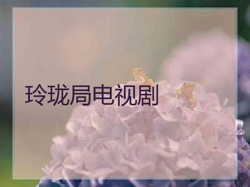 玲珑局电视剧 玲珑局电视剧