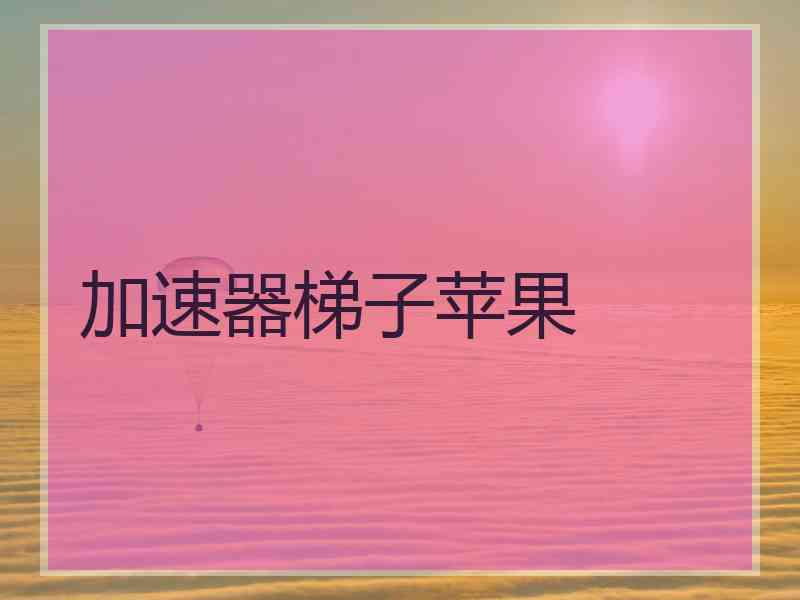 加速器梯子苹果