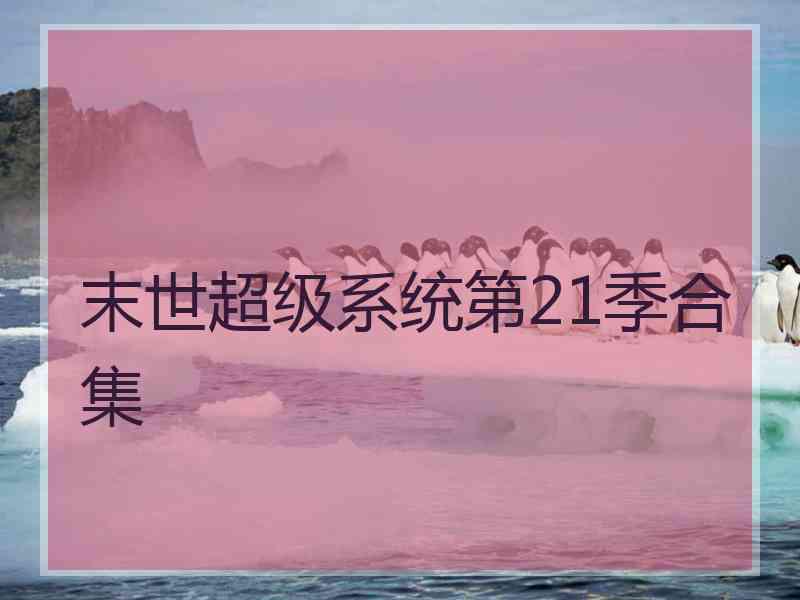 末世超级系统第21季合集