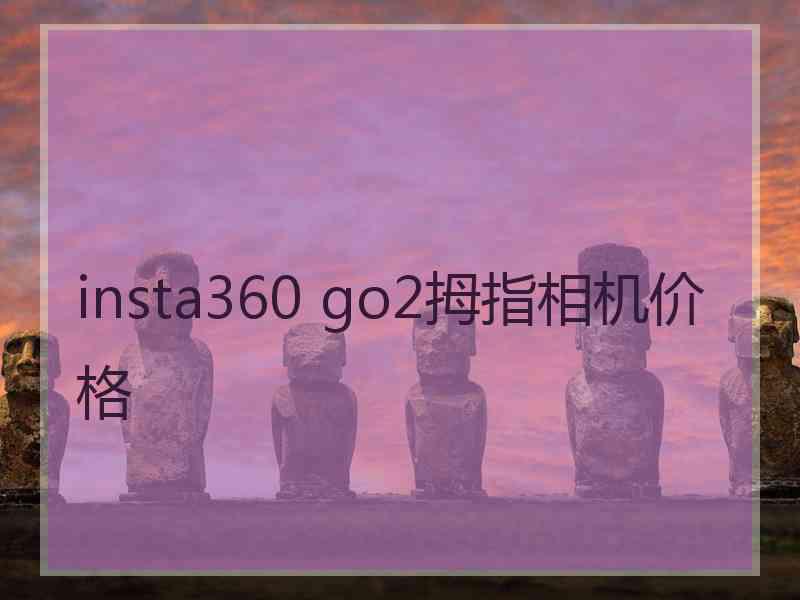 insta360 go2拇指相机价格