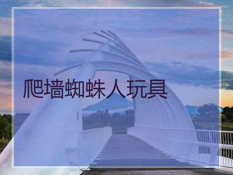 爬墙蜘蛛人玩具