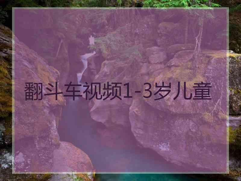 翻斗车视频1-3岁儿童