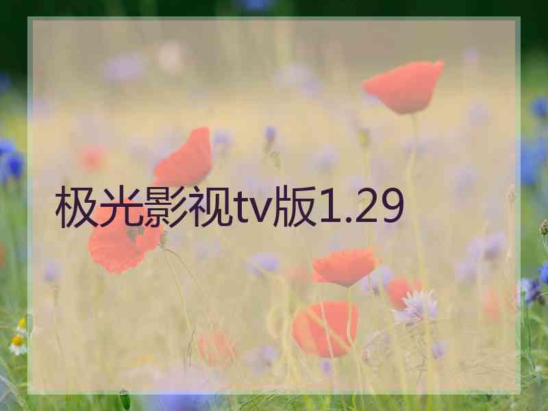 极光影视tv版1.29
