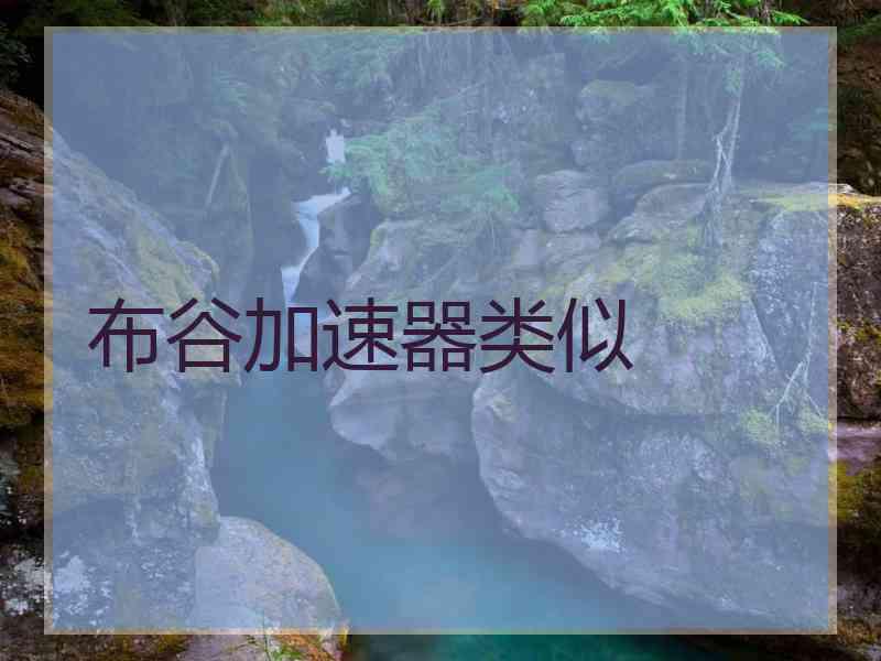 布谷加速器类似