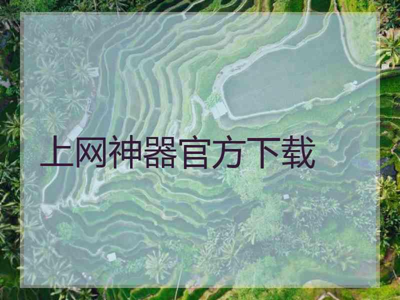 上网神器官方下载