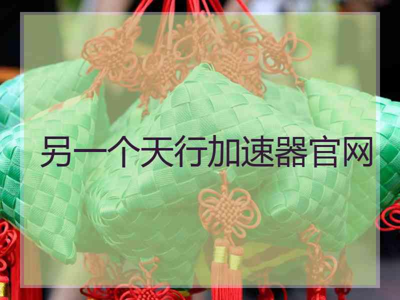 另一个天行加速器官网
