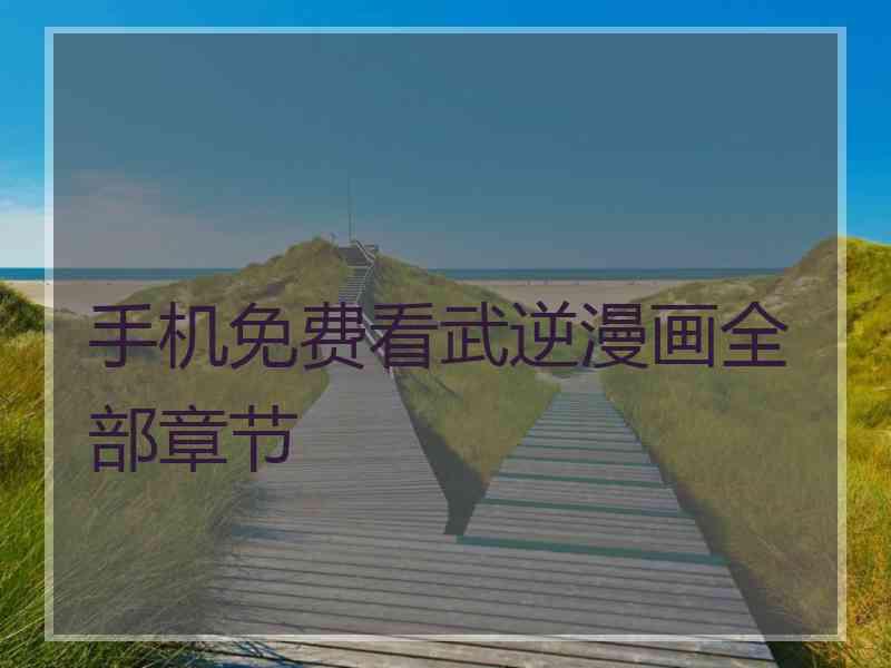 手机免费看武逆漫画全部章节