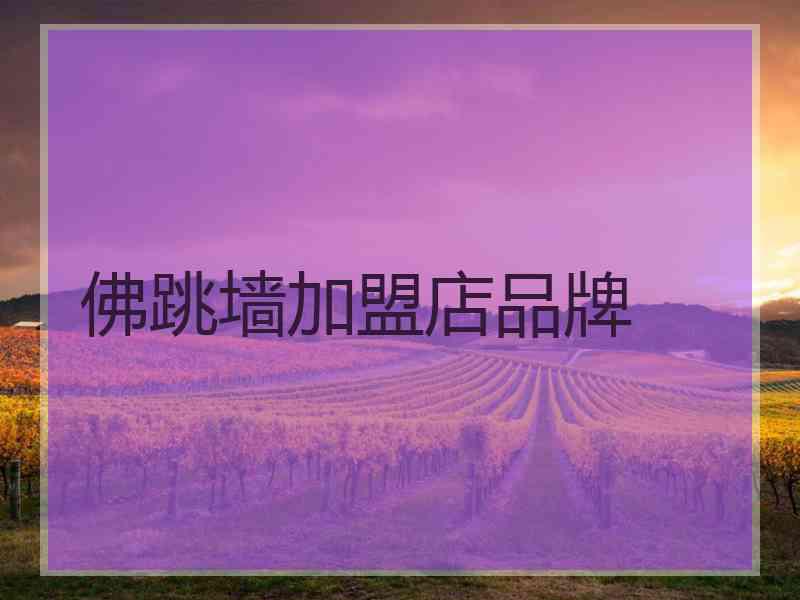佛跳墙加盟店品牌