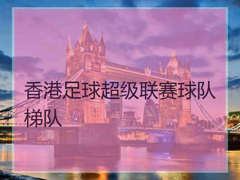 香港足球超级联赛球队梯队