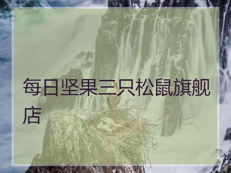 每日坚果三只松鼠旗舰店