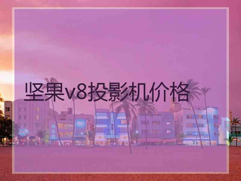 坚果v8投影机价格