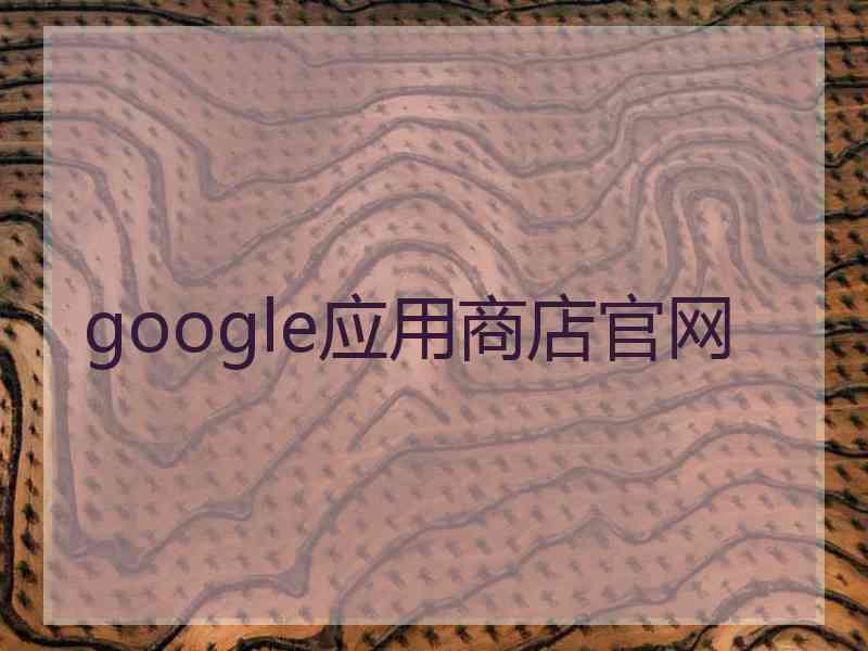 google应用商店官网