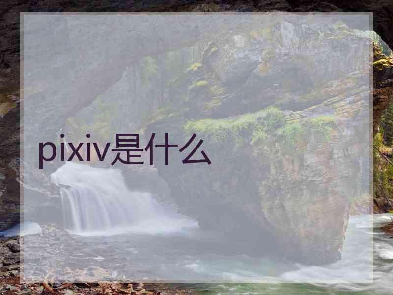 pixiv是什么