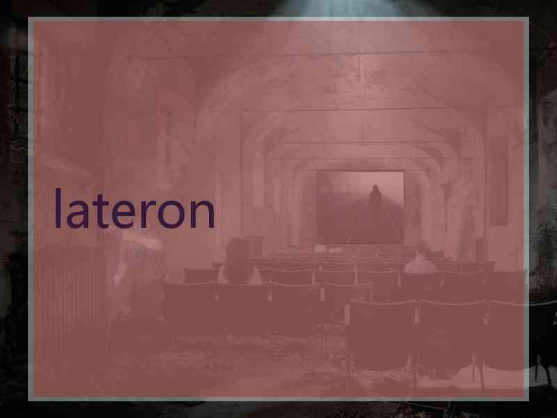 lateron