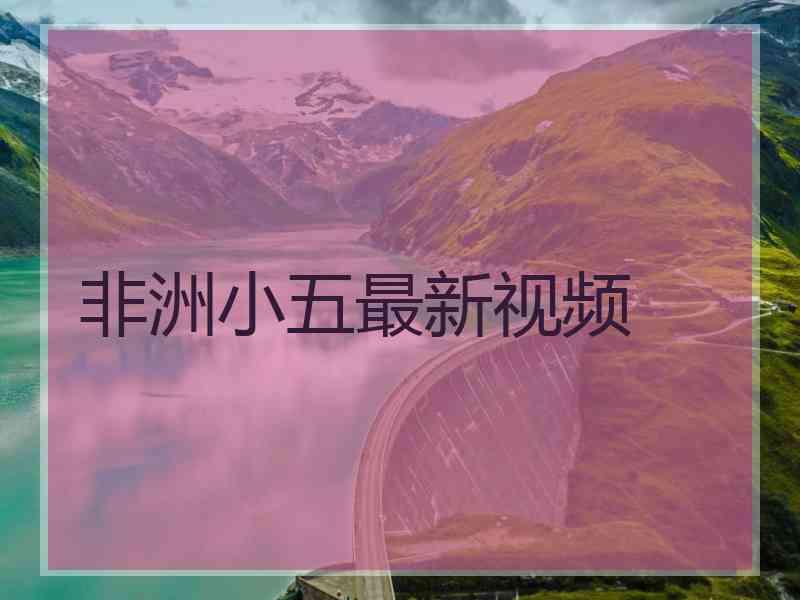 非洲小五最新视频