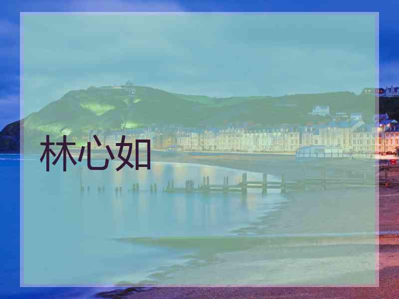 林心如