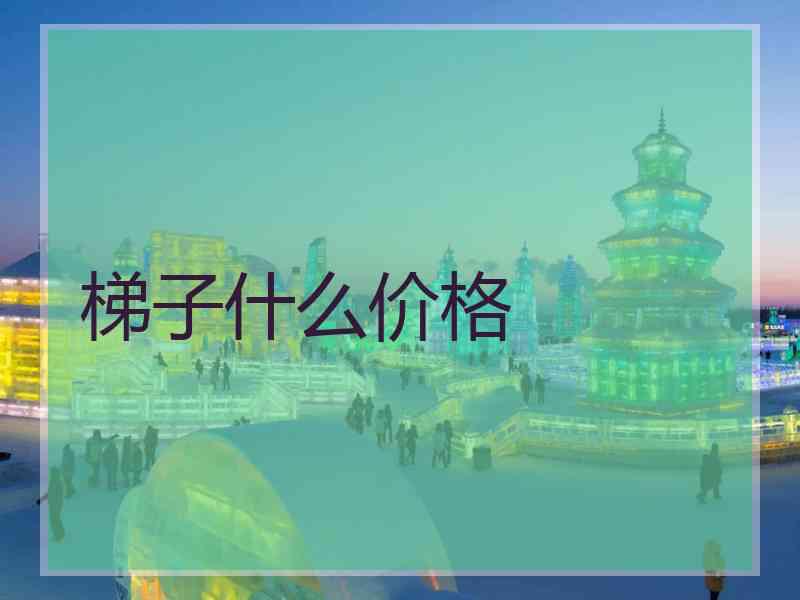 梯子什么价格