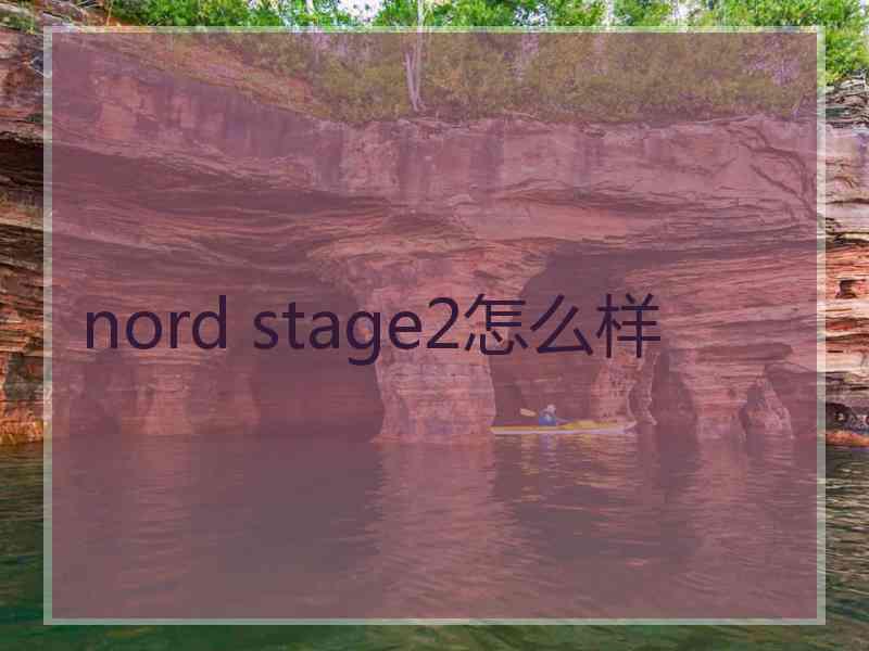 nord stage2怎么样