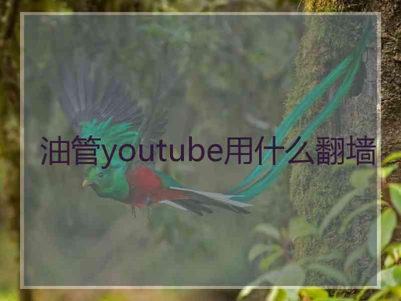 油管youtube用什么翻墙