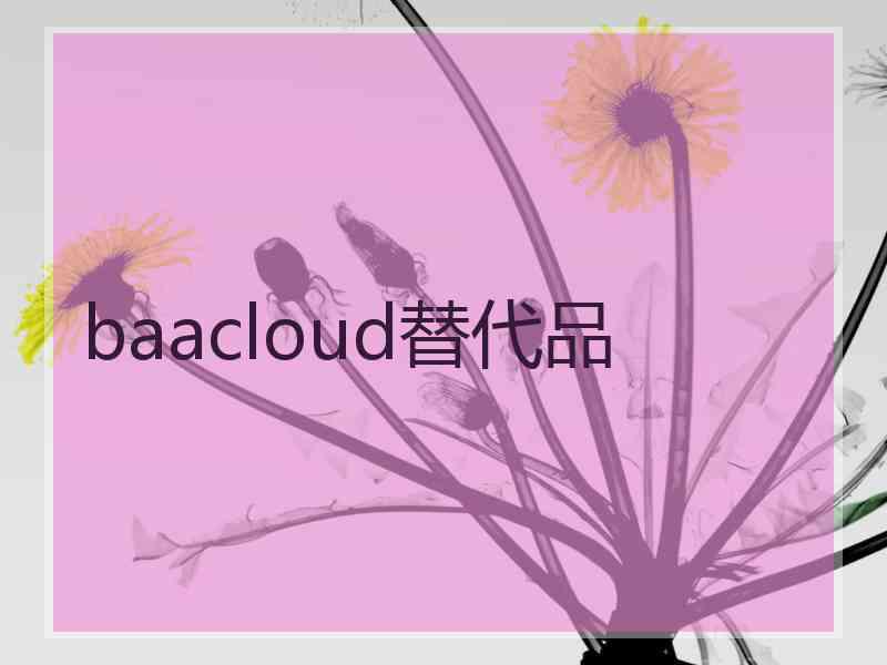 baacloud替代品